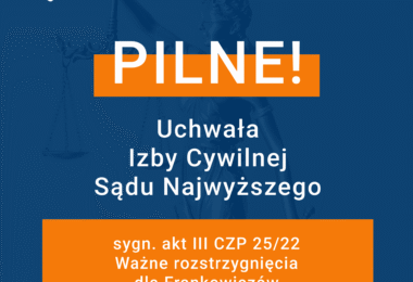 Uchwała Izby Cywilnej Sądu Najwyższego